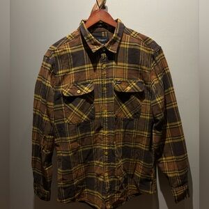 Brixton bowery mens flannel size XL